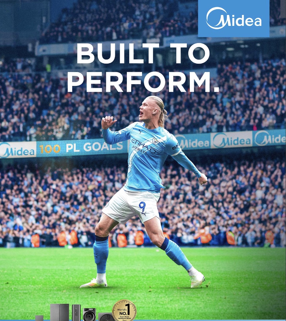 Midea x Haaland — Built to Perform