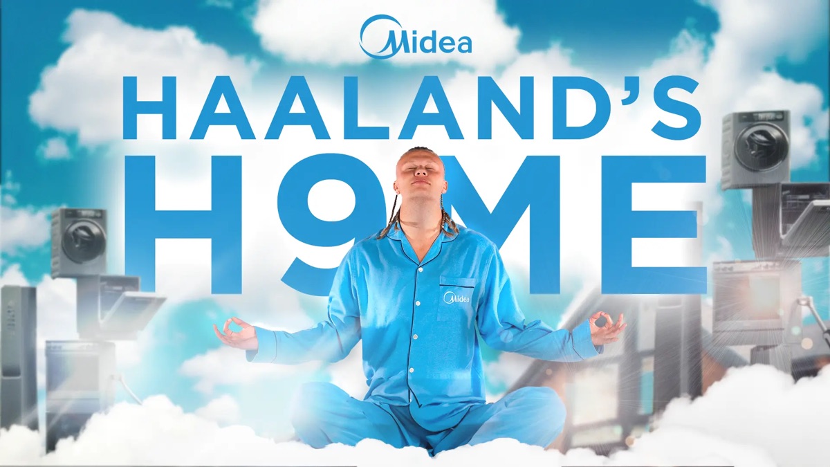 Haaland's H9me — Midea campaign video